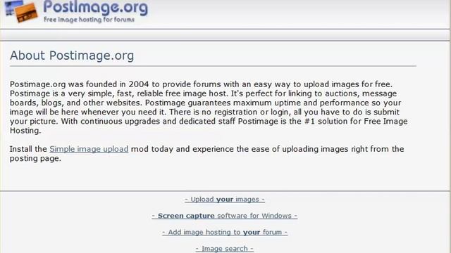 PostImage.org Review