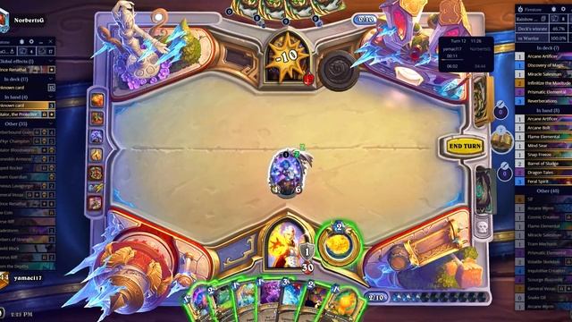 Hearthstone Sif +8 Damage Combo смотреть онлайн