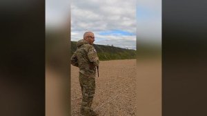 Эпичное слоумо - стрельба из штуцера МЦ-7 под 9х53 Double rifle shooting - slow motion