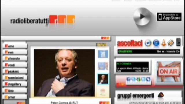 Peter Gomez @ Radio Libera Tutti смотреть онлайн