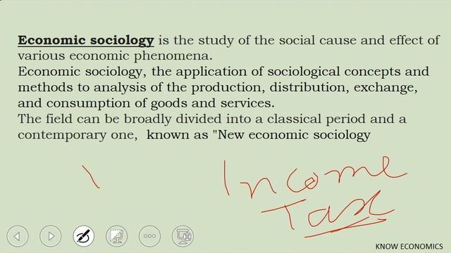 Economic-Sociology आर्थिक-समाजशास्त्र смотреть онлайн