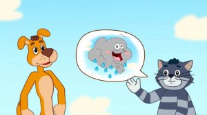 Давай узнаем с котом Матроскиным: откуда берётся дождь?  | Познавательный мультфильм для детей