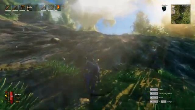 VALHEIM - Mountain Climbing Without Stamina! смотреть онлайн
