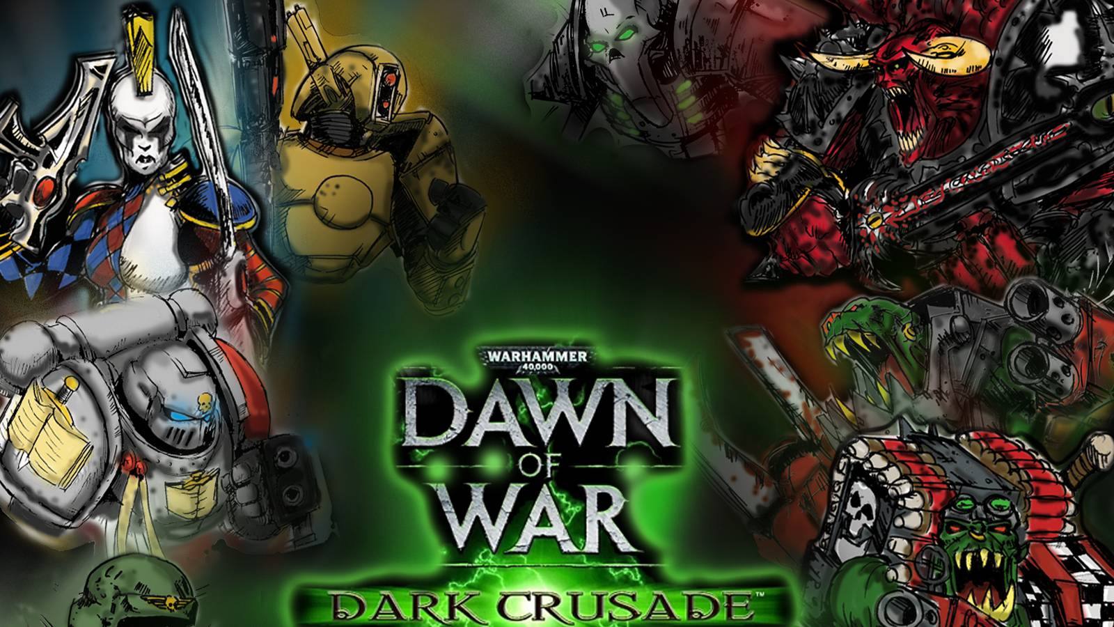 Прохождение Warhammer 40,000: Dawn of War – Dark Crusade #14: Горы Ван де Мар и Западные пустоши.