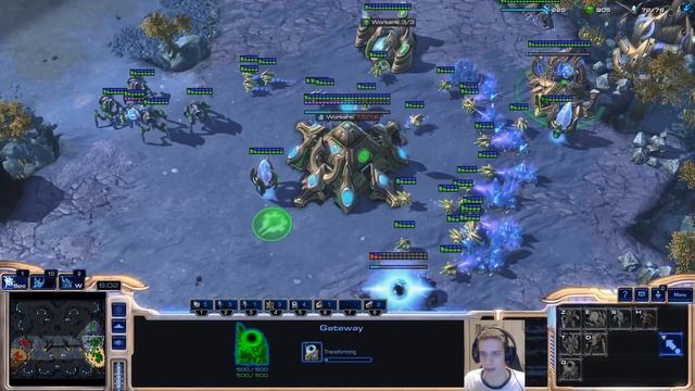Stop CANNONRUSHING Me | YouTube Plays StarCraft 2 смотреть онлайн