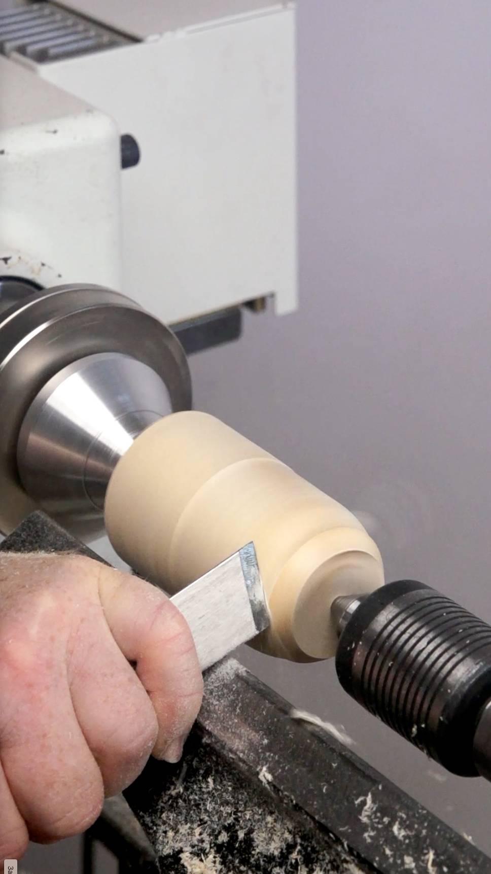 Точение | Как режет дерево токарный резец Мейсель PWT-025 Woodwork | Быстрорежущая сталь HSS M2 Cryo смотреть онлайн