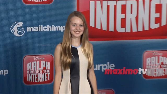 Isabella Crovetti "Ralph Breaks the Internet" World Premiere смотреть онлайн