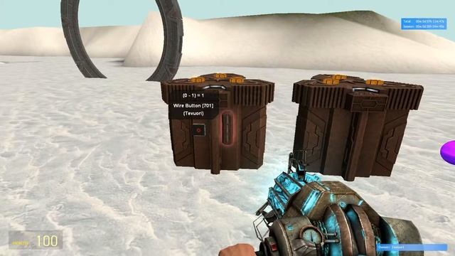 Garrys mod How to get to other dimense (with stargate addon) смотреть онлайн
