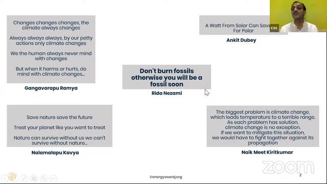 Announcement Of Winners For Student Solar Ambassadors Workshop