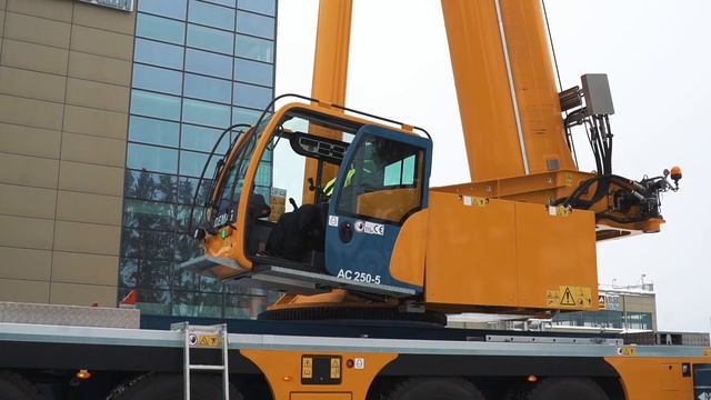 Обзор крана ️ TEREX AC 250-5 DEMAG смотреть онлайн