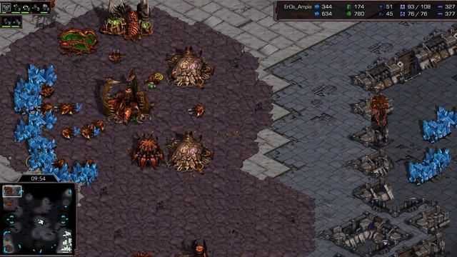 Ample (T) vs Soma (Z) on Circuit Breakers - StarCraft - Brood War REMASTERED смотреть онлайн