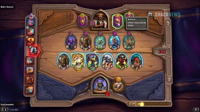 Hearthstone: Descent of Dragons - Battlegrounds Gameplay смотреть онлайн