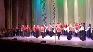 Концерт хора русской песни Владимирского областного музыкального колледжа (1 часть).