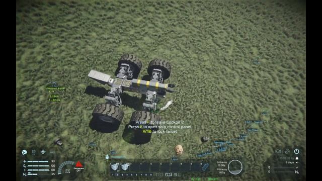 Space Engineers EP5 - Large Grid Rover & How to Paint | Survival Mode смотреть онлайн