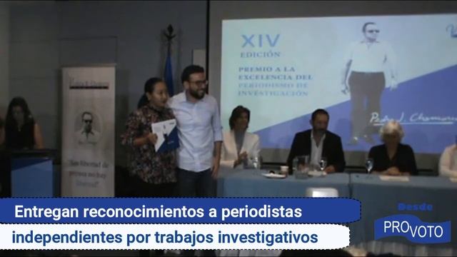 Reconocen al periodismo independiente en importante premio смотреть онлайн