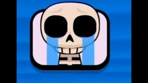 Clash Royale Skeleton Crying Emote 1 Hour (Larry) #clashroyale #supercell #emote