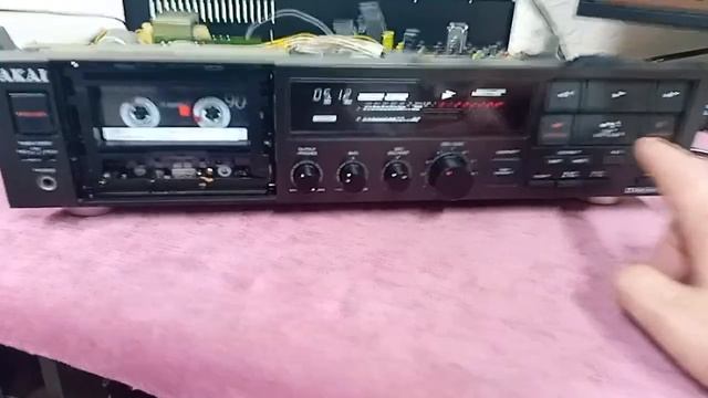 Профилактика Akai GX-73 (заключительная часть 3), очень интересная смотреть онлайн