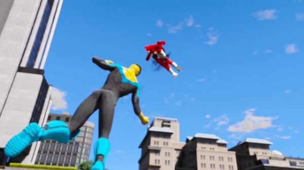 Omni-Man vs Mark Grayson (Invincible) & Superheroes | Spider-Man, Hulk, Gao Red