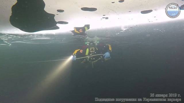 2019_01_26 - Подледные погружения на Керамзитном карьере смотреть онлайн