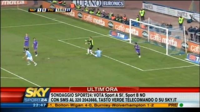 Napoli-Fiorentina 1-3 13/03/10 смотреть онлайн