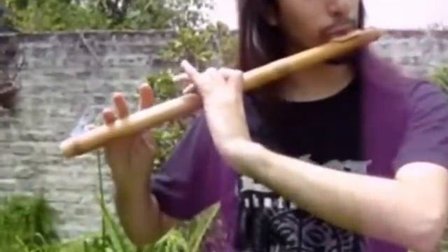 Flauta traversa de bambú en Mi menor смотреть онлайн