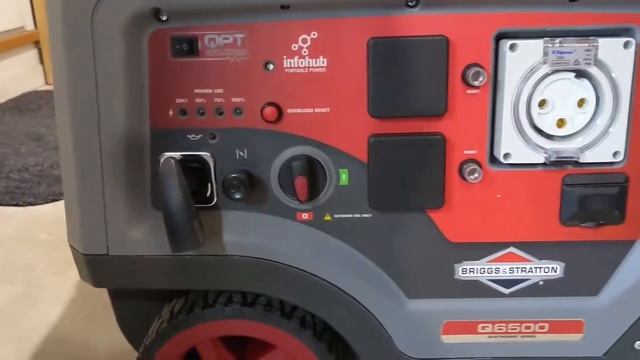 Best Inverter Generator For Coffee Carts, Caravanning & Camping: Briggs & Stratton Q6500