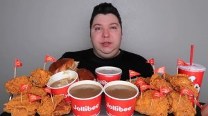 Jollibee • The World's Best Chicken & Noodles • MUKBANG