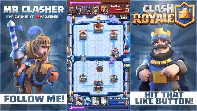 DAVID VS GOLIATH DECK CHALLENGE in Clash Royale! смотреть онлайн