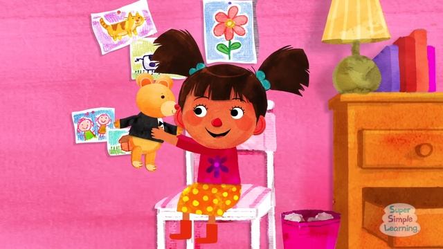 My Teddy Bear | Kids Song | Super Simple Songs смотреть онлайн
