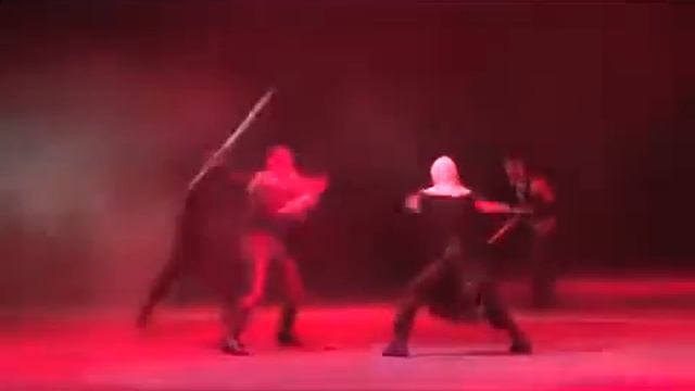Азимбек Байлин. Сахна шайкасы. Сценический бой. смотреть онлайн