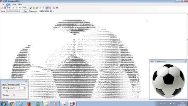 COMO TRANSFORMAR QUALQUER IMAGEM EM ASCII ART (ASCII GENERATOR 2) смотреть онлайн