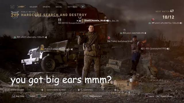Call of Duty WW2 Trolling - (Eating Chips Into the Mic) смотреть онлайн