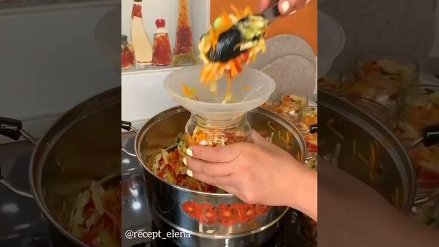Салат Кубанский на зиму смотреть онлайн