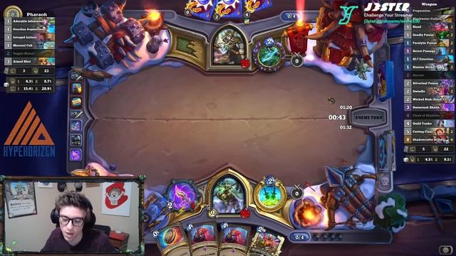 Weapon Rogue: This Deck Should be Made ILLEGAL!!! - Hearthstone смотреть онлайн