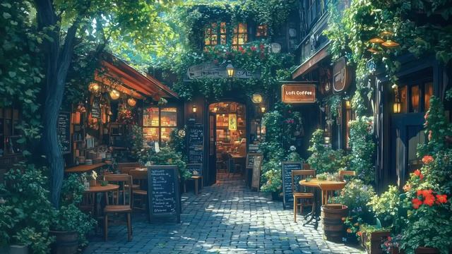 Happy Day Vibes 💚 Summer 🌻 [ Chill Lo-fi Hip Hop Beats ] Deep Focus To Study-Work 💻 Lofi Coffee ☕