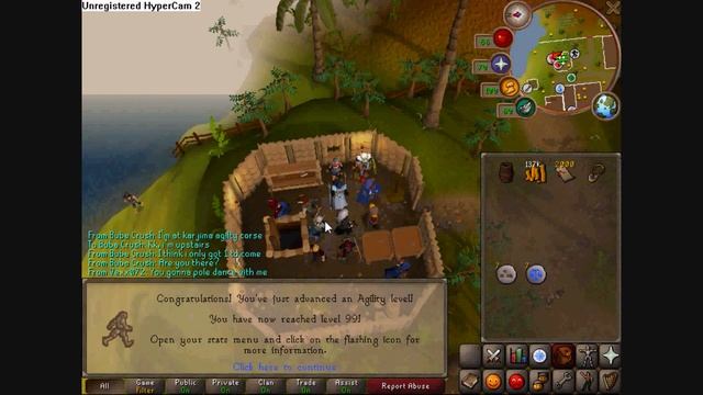 Runescape: 92-99 agility from tickets смотреть онлайн