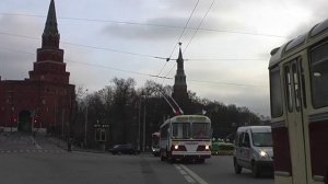 Moscow trolleybus parade 2008 // Москва, троллейбусный парад 2008.