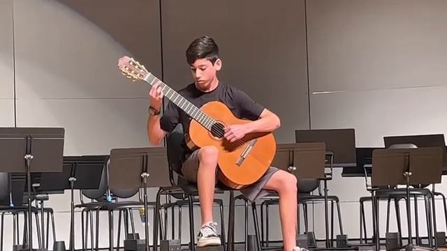 Las Abejas - Agustin Barrios - guitar cover смотреть онлайн