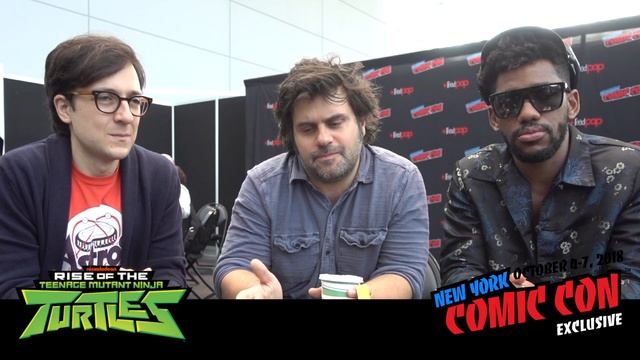 NYCC 2018 Exclusive Rise of the Teenage Mutant Ninja Turtles - Brandon Mychal Smith, Josh Brener смотреть онлайн