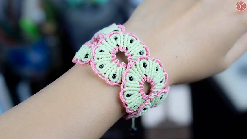 Macrame bracelet tutorial ｜ Handmade Flower Bracelet Ideas ｜ DIY Jewelry смотреть онлайн