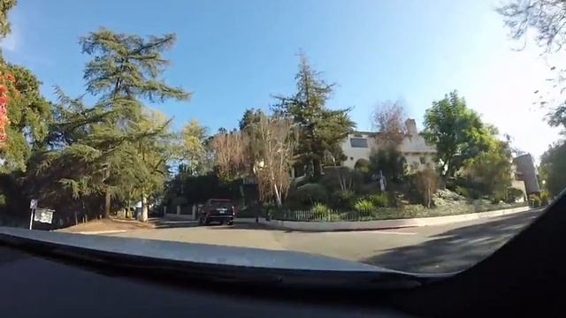 Лос-Анджелес.едем по гором до HOLLYWOOD sign.21 ноября 2014 го смотреть онлайн