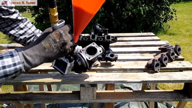 Is Nut Blasting / Walnut Shell Blasting Possible At Home For Your EGR Valve Or Intake Manifold?