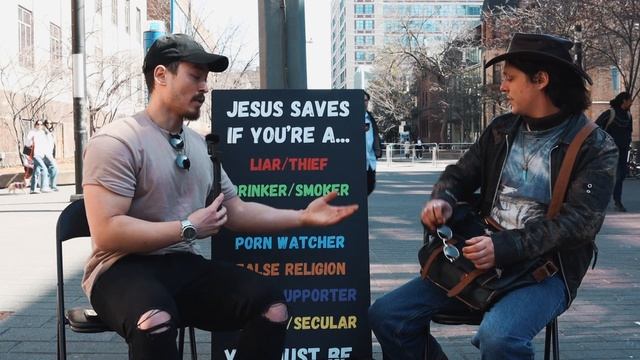 EXPLAINING JESUS TO AN ATHEIST! (He Needed This Badly...) смотреть онлайн