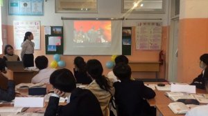 Қазақ әдебиеті. Ашық сабақ. 8"А"-сынып