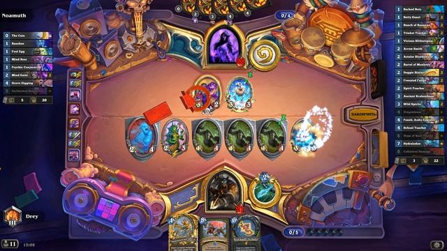 Face Hunter VS Undead Priest. Фестиваль легенд. Hearthstone 2023 смотреть онлайн