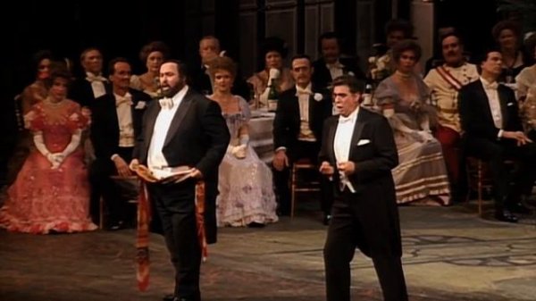 La Boheme- Duet-  Pavarotti - Domingo -  Opera Gala 1991