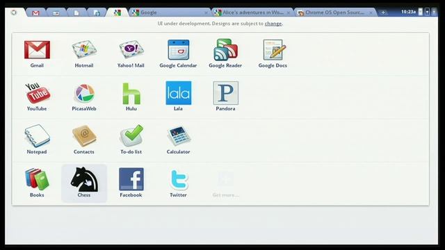 Google Chrome OS - демонстрация. смотреть онлайн