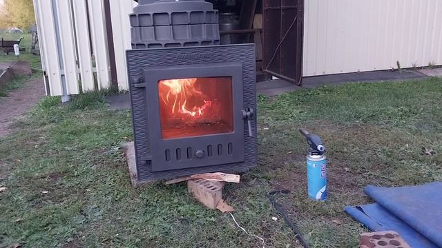 Жизнь в деревне/Тестируем печь/ смотреть онлайн