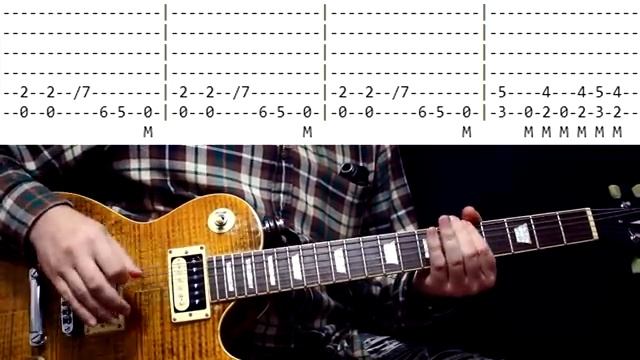 НОВИЧКАМ! Играем Riff Enter Sandman - Metallica! Подробный обзор с табами! смотреть онлайн