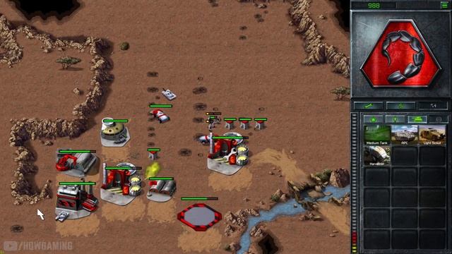Command & Conquer Remastered 4K - Nod Mission 8 B - New Construction Options - Hard Difficulty